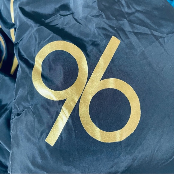 Tupac Black Gold All Eyes On Me Bomber Jacket - Picture 8 of 10